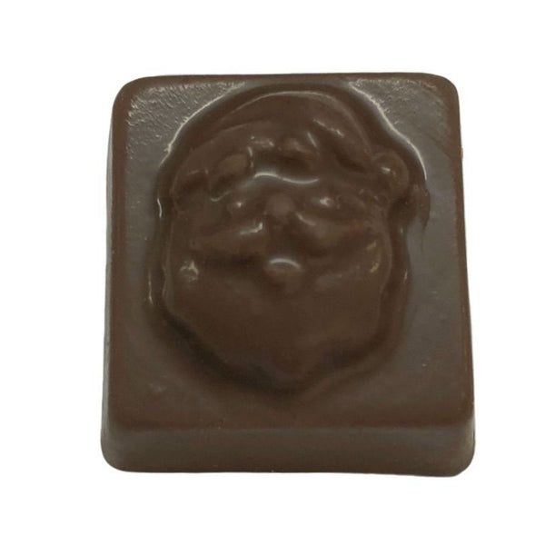 Small Christmas Square-Santa Face