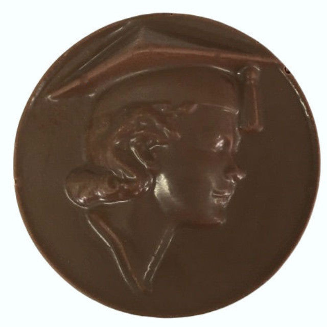 Graduate Girl Medallion